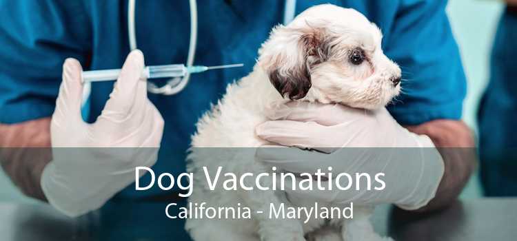 Dog Vaccinations California - Maryland